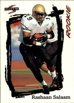 Rashaan Salaam Chicago Bears 1995 Score NFL #257